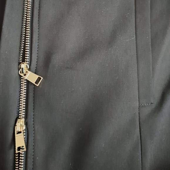 CONTEMPORAINE by SIMONS Black Structured Zip Jacket - Picture 6 of 6